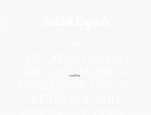 Tablet Screenshot of jeddahlegends.com